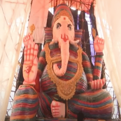 Vishaka 1 lakh sarees ganesh