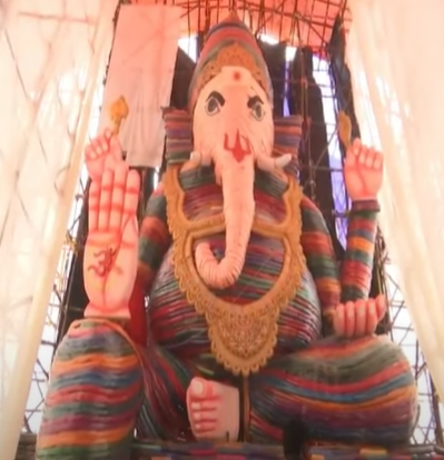 Vishaka 1 lakh sarees ganesh