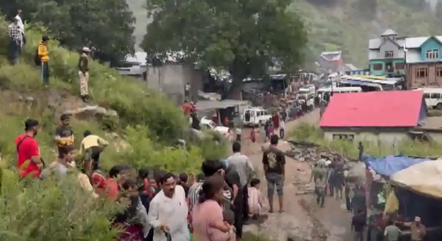 jammu kashmir cloud burst