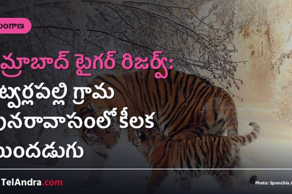 అమ్రాబాద్ టైగర్ రిజర్వ్: వట్వర్లపల్లి గ్రామ పునరావాసంలో కీలక ముందడుగు