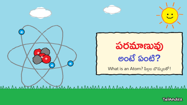 What is an atom - పరమాణువు అంటే ఏంటి, పిల్లల బొమ్మ