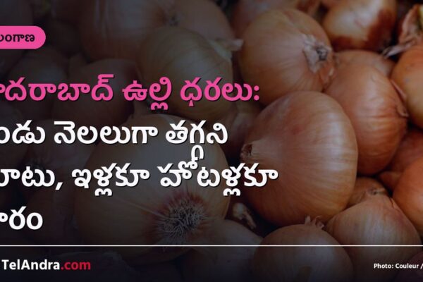 హైదరాబాద్ ఉల్లి ధరలు: రెండు నెలలుగా తగ్గని ఘాటు, ఇళ్లకూ హోటళ్లకూ భారం