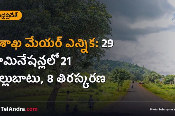 విశాఖ మేయర్ ఎన్నిక: 29 నామినేషన్లలో 21 చెల్లుబాటు, 8 తిరస్కరణ