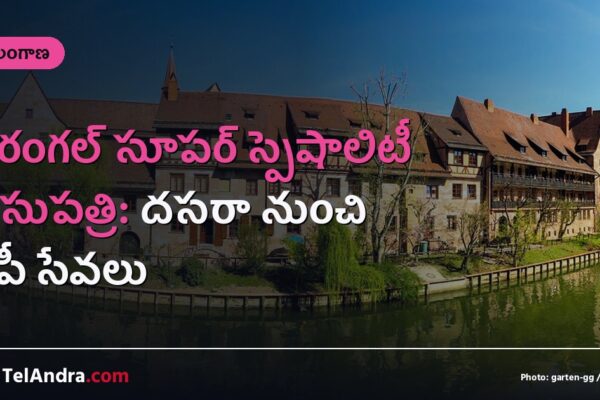 వరంగల్ సూపర్ స్పెషాలిటీ ఆసుపత్రి: దసరా నుంచి ఓపీ సేవలు